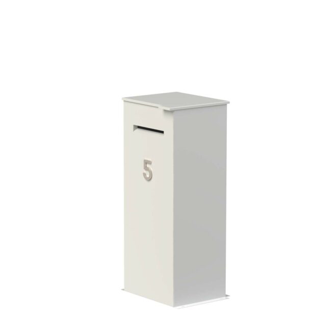 Boite aux lettres en aluminium
