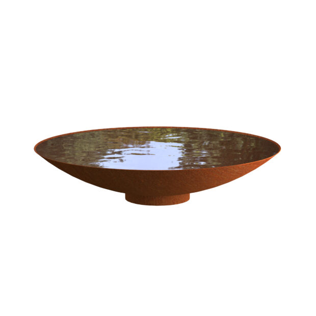 bol d'eau en acier Corten