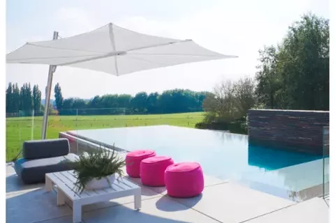 PARASOL UMBROSA SPECTRA CARRE DEPORTE | 2.5x2.5 | VERSION ALU SOLIDUM
