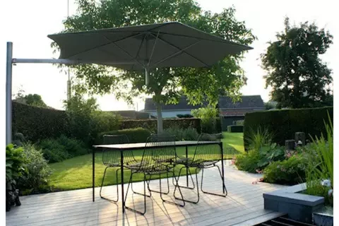 PARASOL UMBROSA PARAFLEX DEPORTE ROND | VERSION ALU SOLIDUM