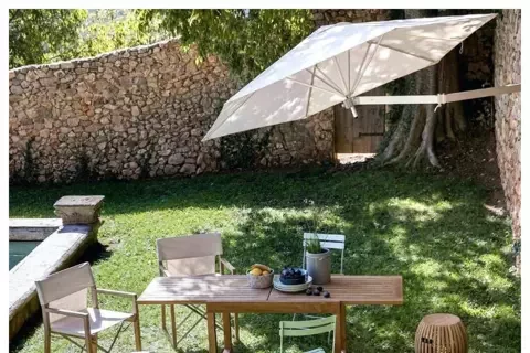 PARASOL UMBROSA PARAFLEX MURAL ROND | 3m | VERSION ALU SOLIDUM