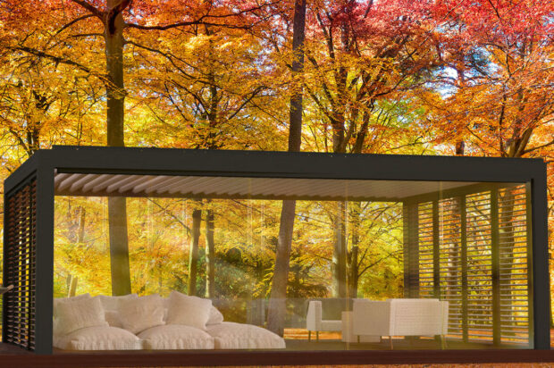 Panneaux en Verre sur-mesure pour Pergola ELEANCE