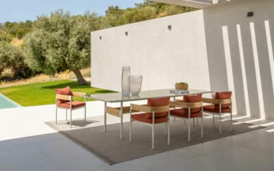 Guide des tables extérieures : formes, matériaux et proportions pour un espace équilibré